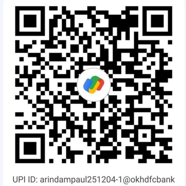 UPI QR Code for Stall Registration Payment